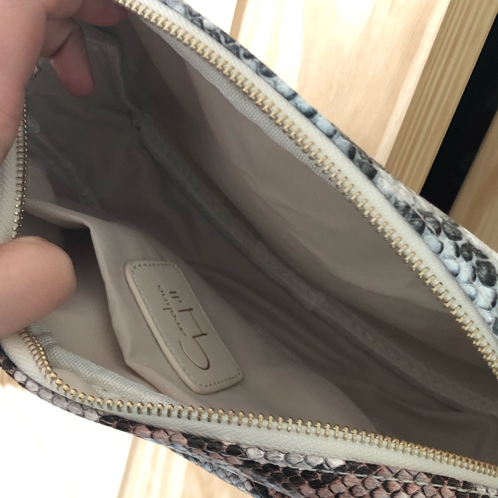 Brand New! Denim Snake Purse